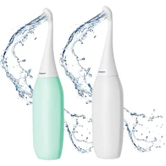 HappyPo Easy-Bidet 2.0 Duo Set, White and Mint, thumbnail 1
